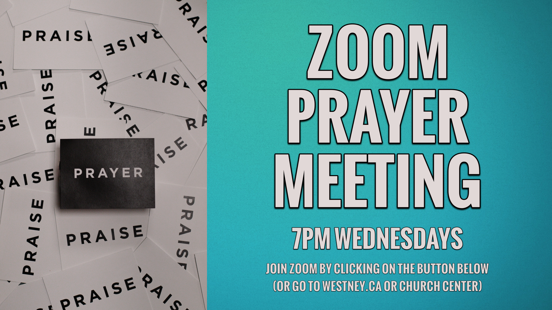 ZOOM Prayer Meeting