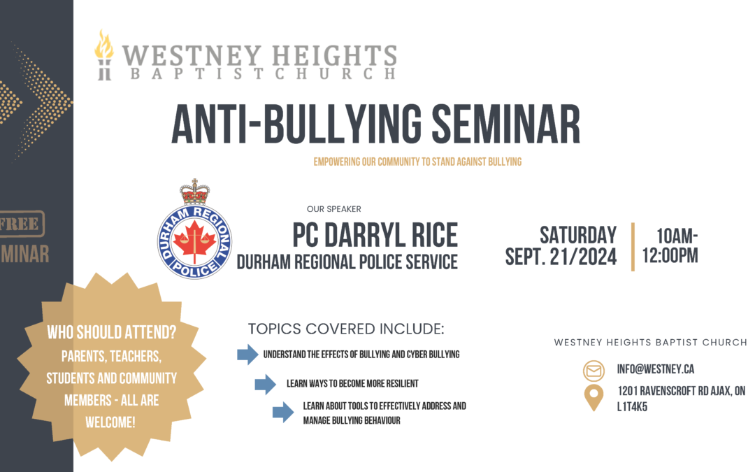 Anti-Bullying Seminar