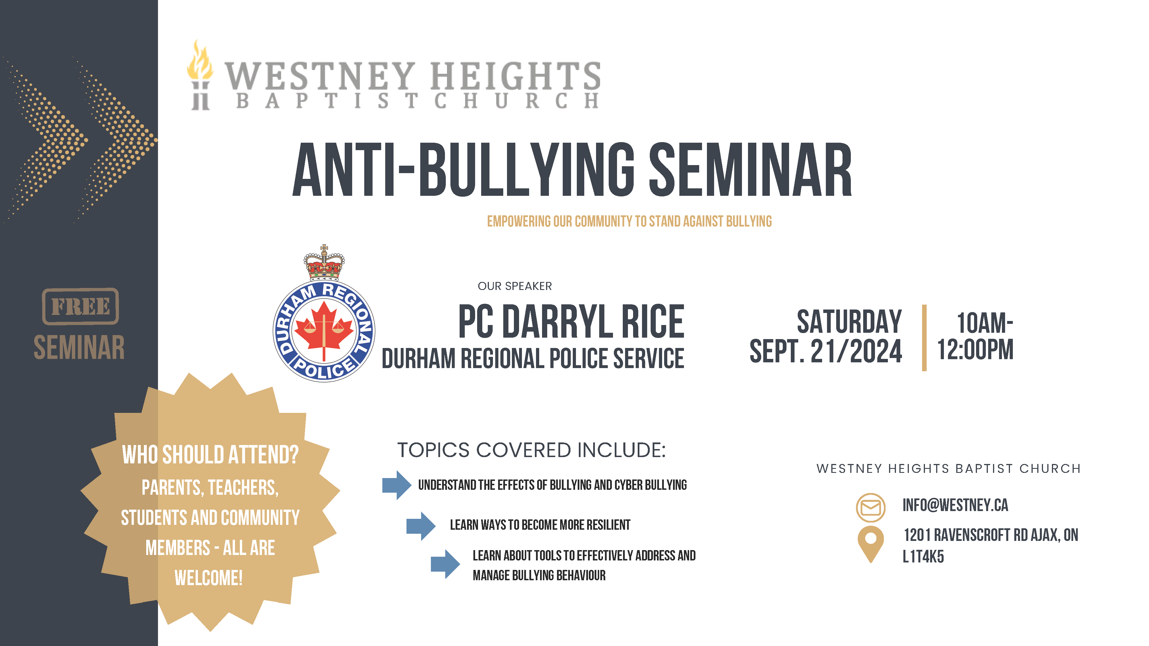 Anti-Bullying Seminar