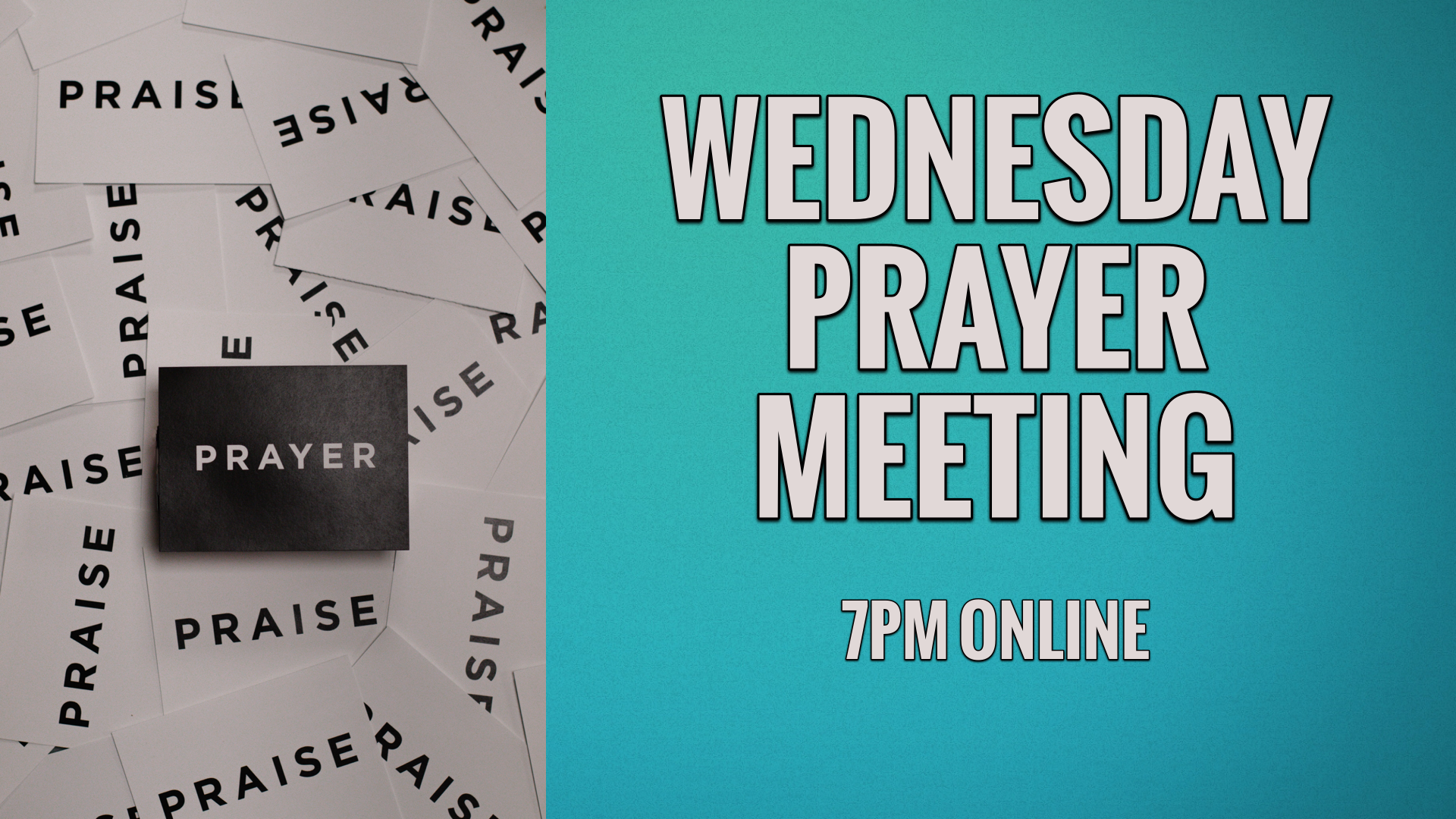 Wednesday Prayer Meeting