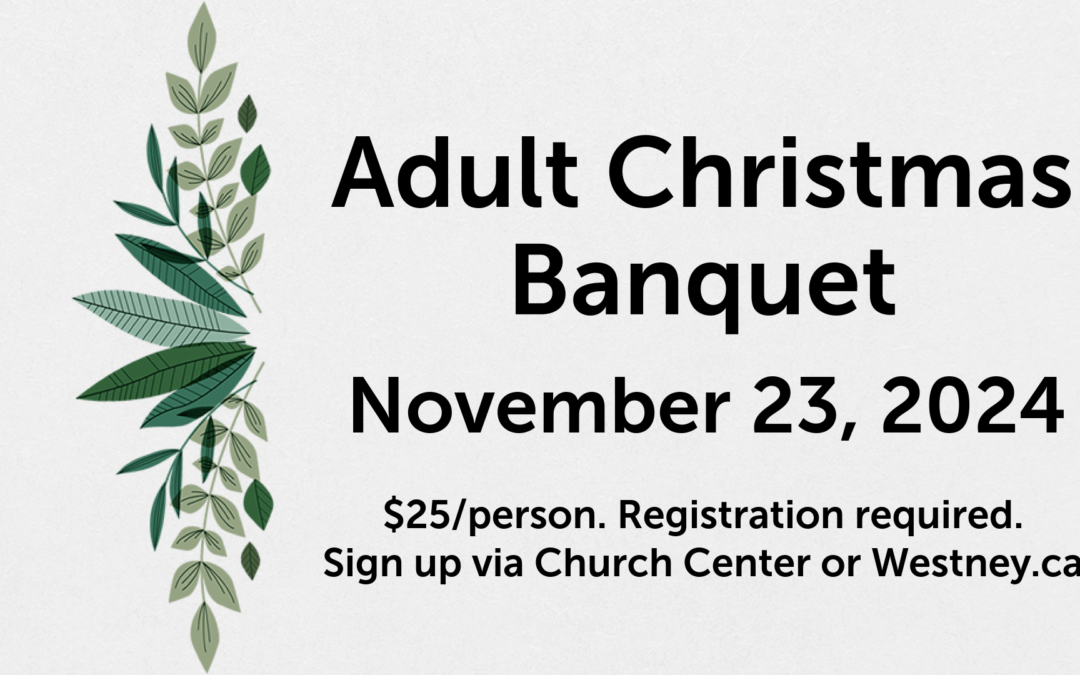 Adult Christmas Banquet