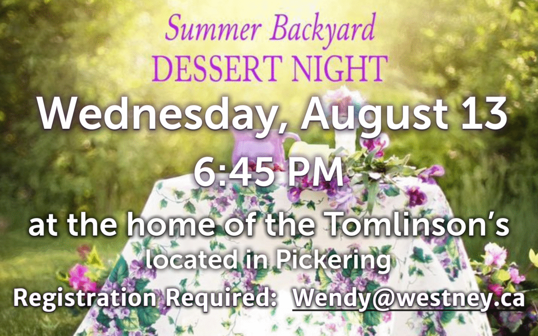 Ladies’ Dessert Night